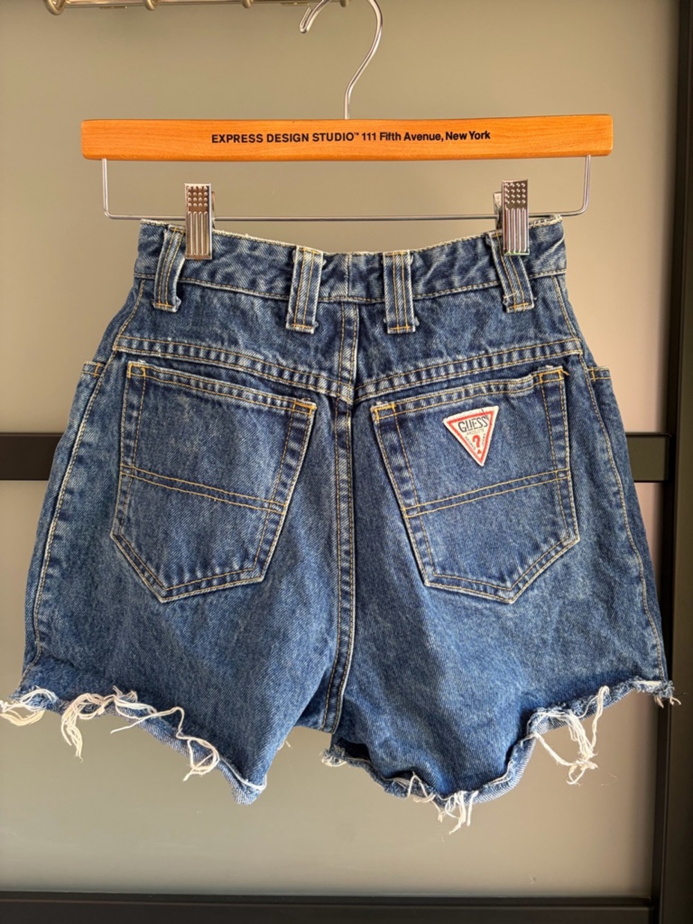 Vintage 80s GUESS Denim Cutoff Shorts 25